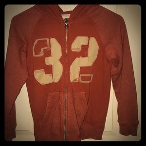 Boys size 8 lightweight zip up hoodie